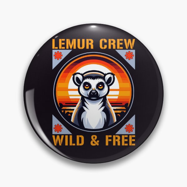 Item preview, Lemur - wild and free designed and sold by SidTastic .