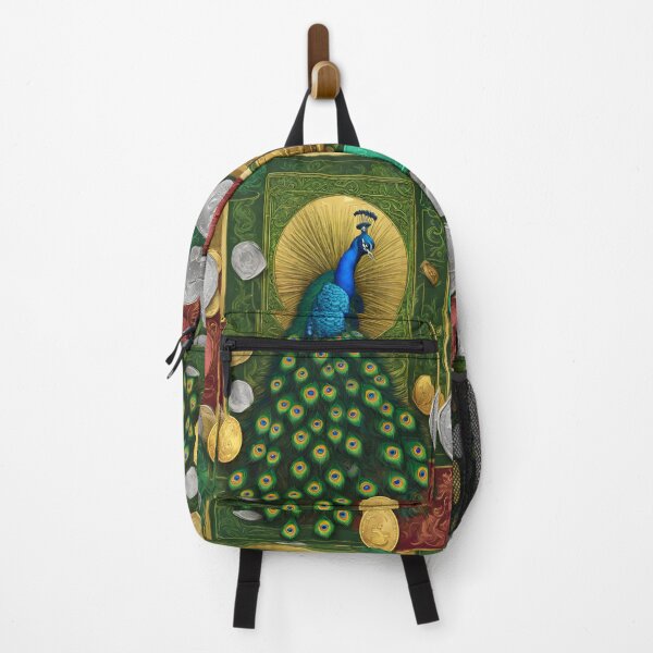Item preview, Beautiful Blue Peacock and gold  designed and sold by Sugar Wisdom .