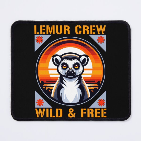Item preview, Lemur - wild and free designed and sold by SidTastic .