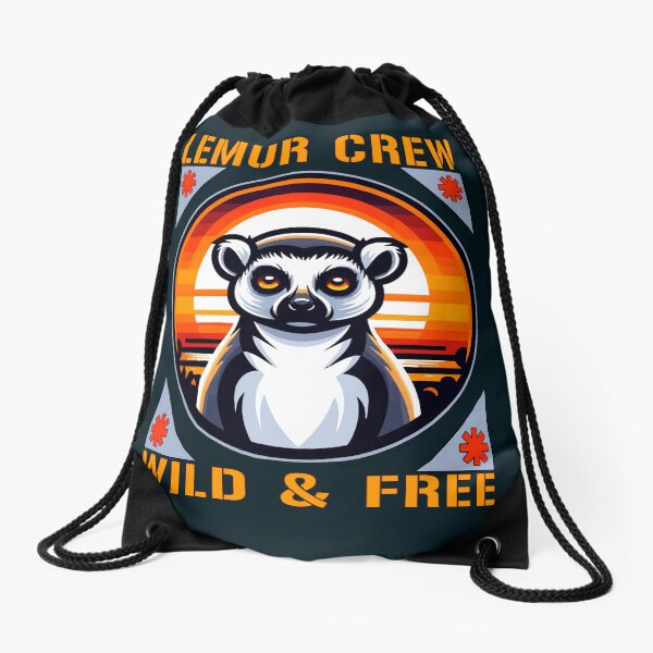 Item preview, Lemur - wild and free designed and sold by SidTastic .