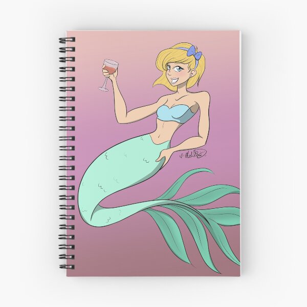 Item preview, Wine Mermaid designed and sold by MichelleCreates.