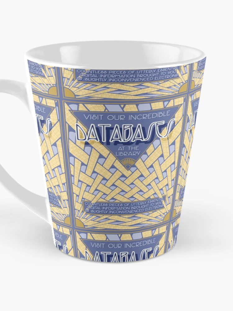 Thumbnail 3 of 4, Coffee Mug, Library Databases Poster designed and sold by alexp01.