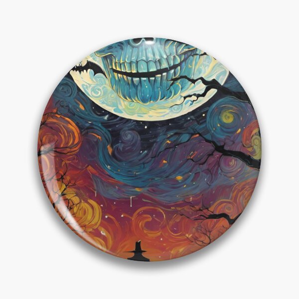 Item preview, luna de halloween designed and sold by dcroucher.