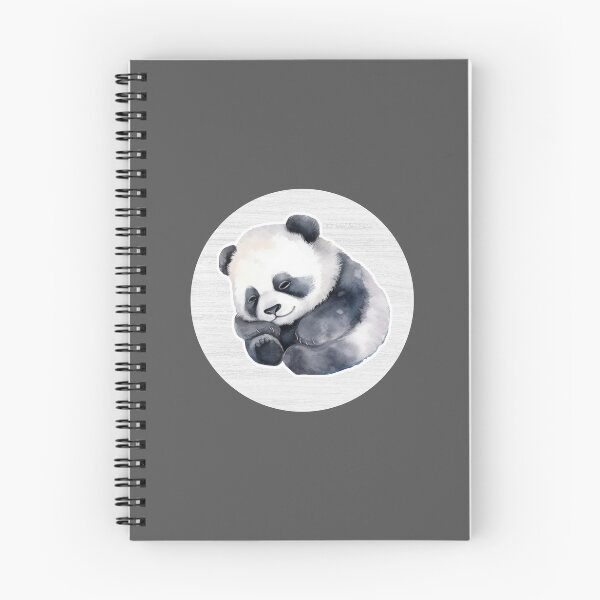 Item preview, Panda Bear Watercolor Drawing designed and sold by LivingColorful.