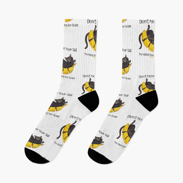 Item preview, Banana for scale - funny gifts for cat lovers designed and sold by alczar.
