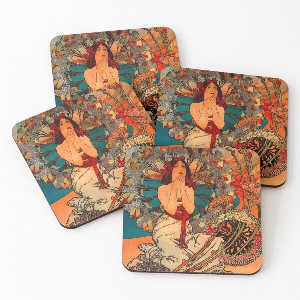 Item preview, Art Nouveau Vintage Poster designed and sold by JoolyA.