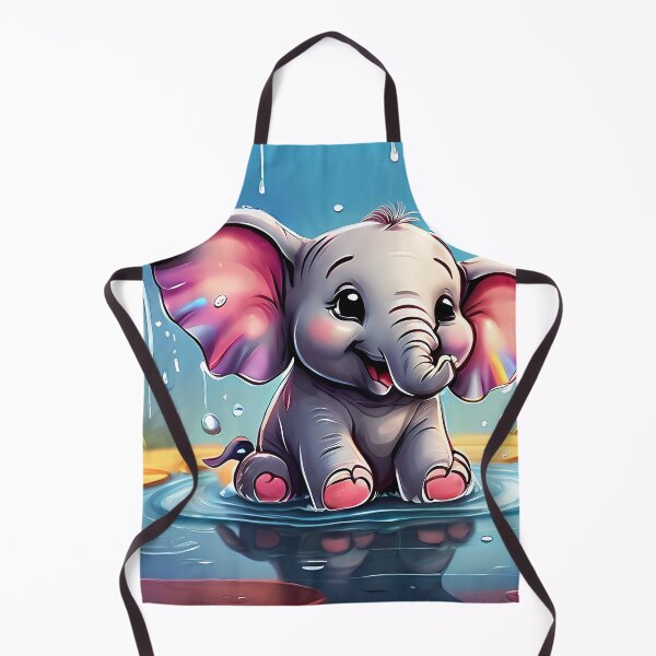 Item preview, Little elephant in the rainbow, cute, umbrela,cool, kids, animal designed and sold by Cyber Kids.