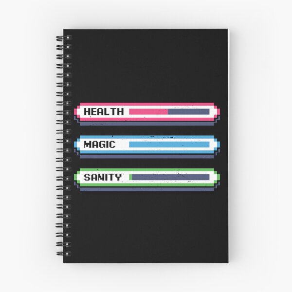 Item preview, Video Game Sanity Bar - Funny RPG Stats designed and sold by Studio Mootant.