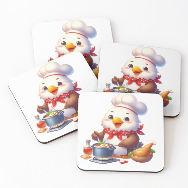 Item preview, Watercolor bird Chef! designed and sold by fribabywonder.