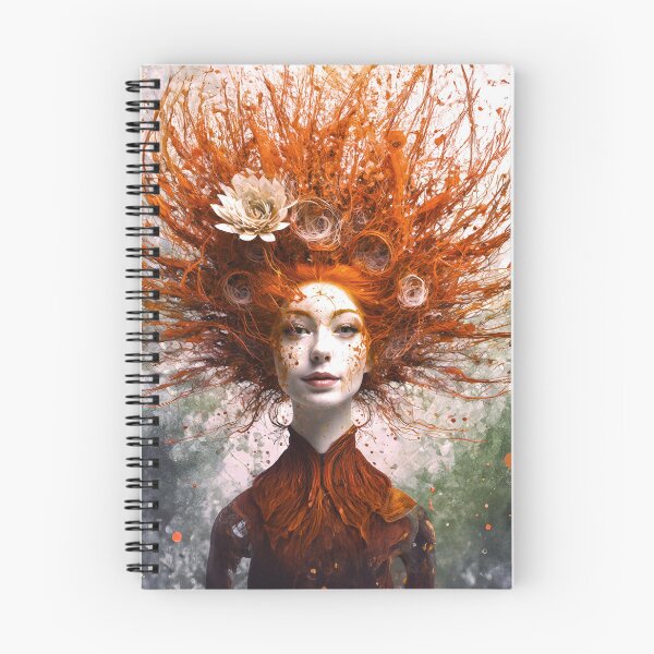 Item preview, Abstract Redheaded Woman designed and sold by Blue Horse Photo Magic.