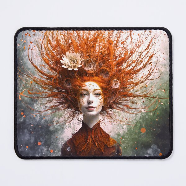 Item preview, Abstract Redheaded Woman designed and sold by Blue Horse Photo Magic.