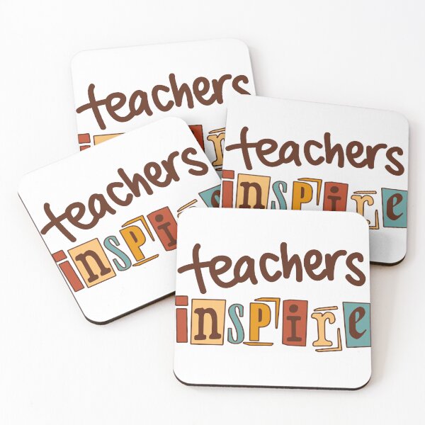 Item preview, Teachers inspire quote designed and sold by raymishop.