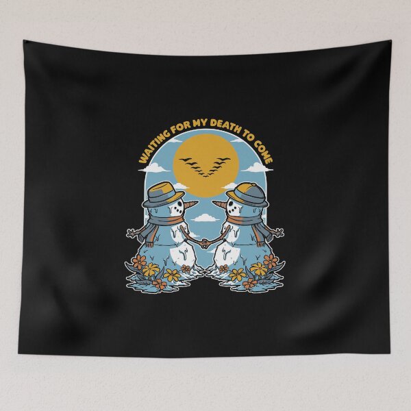 Item preview, Snowman Irony Spring - Couple Death Funny designed and sold by Studio Mootant.