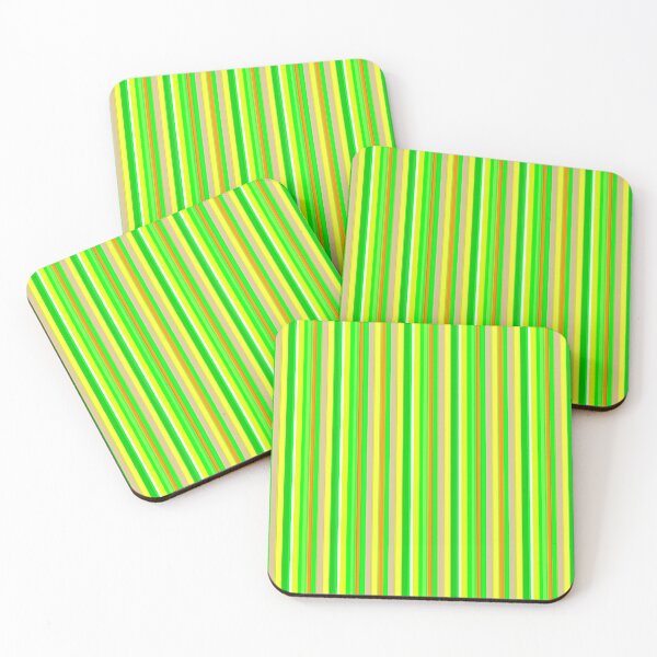 Item preview, Chartreuse Blend Stripes  designed and sold by Pattern Hub.