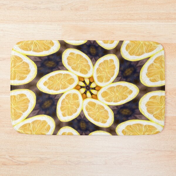 Item preview, Lemon Floral Patterns designed and sold by Patternflower.