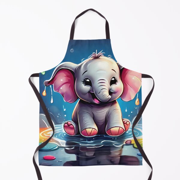 Item preview, Little elephant in the rainbow, cute, umbrela,cool, kids, animal designed and sold by Cyber Kids.