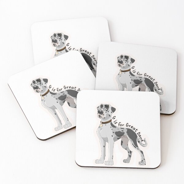 Item preview, G is for Great Dane (Harlequin)  designed and sold by mrixondraws.