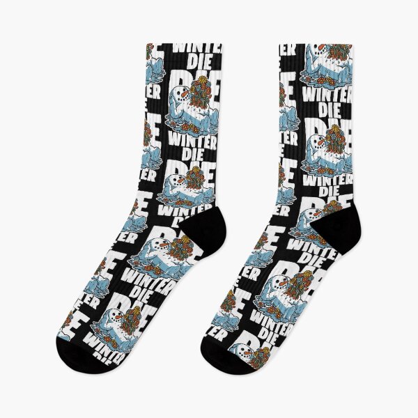 Item preview, Snowman Spring - Irony Death Flowers designed and sold by Studio Mootant.