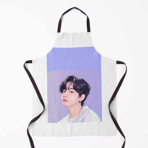 Item preview, BTS V Illustration Purple Background designed and sold by IdolinkEmporium.