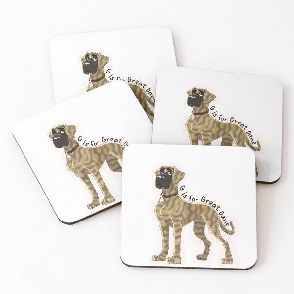 Item preview, G is for Great Dane (Brindle)  designed and sold by mrixondraws.