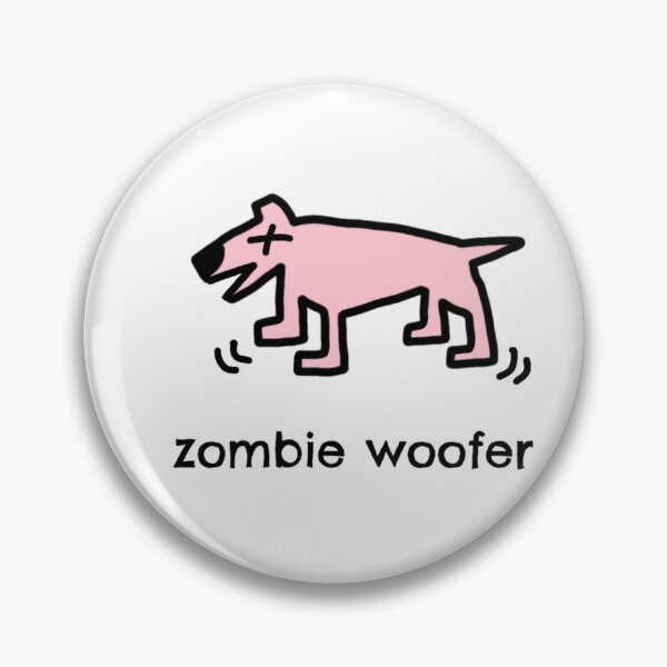 Item preview, Zombie woofer pink 4 designed and sold by dogtired.