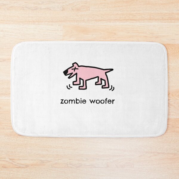 Item preview, Zombie woofer pink 4 designed and sold by dogtired.