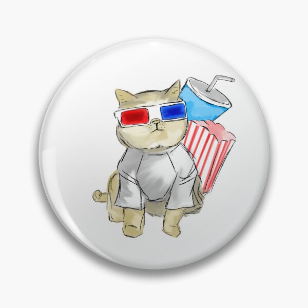 Item preview, cinema cat  designed and sold by Lohane-M.