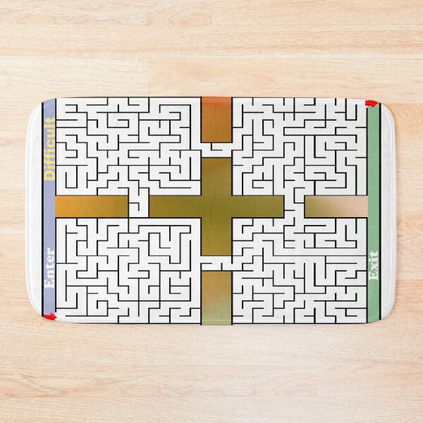Item preview, Difficult maze puzzle, entertainment for posters and accessories. designed and sold by jayne0524.