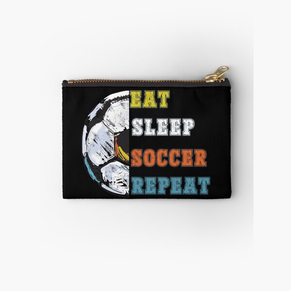 Item preview, Eat sleep soccer repeat designed and sold by martindesignden.