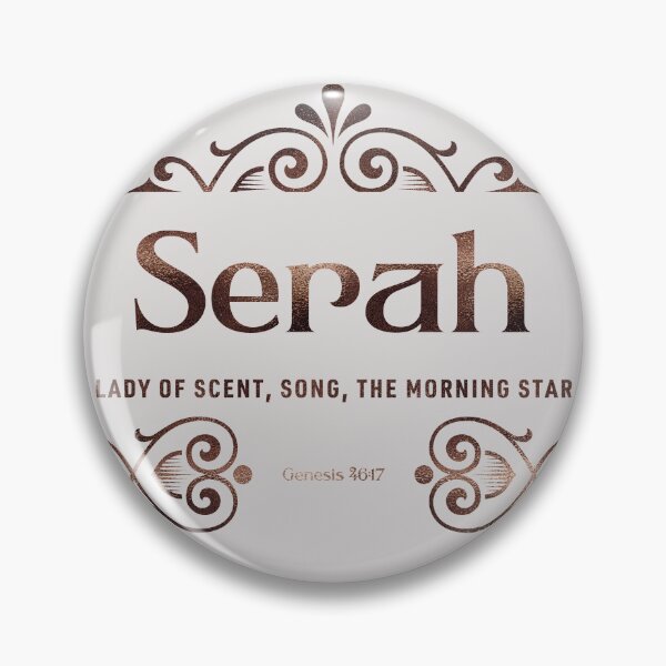 Item preview, Serah | Genesis 46 17 | Lady Of Scent Song The Morning Star | Christian Name with Biblical Meaning For Girl | Christian Name Collection designed and sold by Blessed Be Your Name.