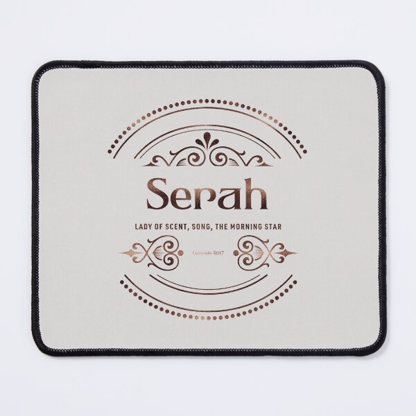 Item preview, Serah | Genesis 46 17 | Lady Of Scent Song The Morning Star | Christian Name with Biblical Meaning For Girl | Christian Name Collection designed and sold by Blessed Be Your Name.