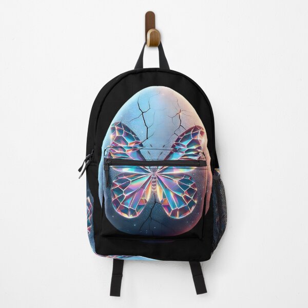 Item preview, Fluttering Elegance: A Cracked Butterfly's Tale designed and sold by AI-Only Creations.