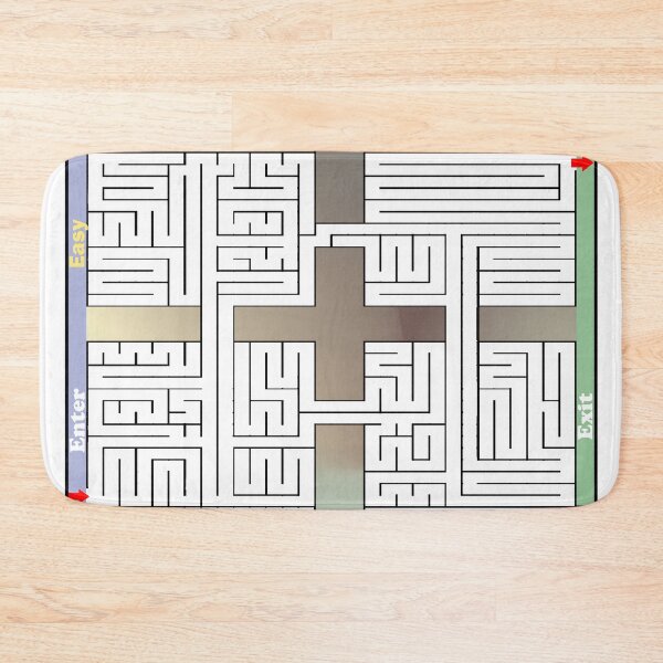 Item preview, Easy maze puzzle, entertainment for posters and accessories. designed and sold by jayne0524.