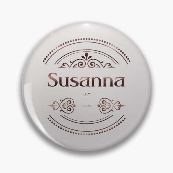 Item preview, Susanna | Luke 8 3 | Lily | Christian Name with Biblical Meaning For Girl | Christian Name Collection designed and sold by Blessed Be Your Name.