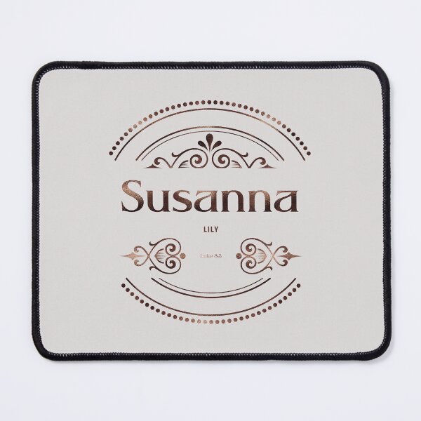 Item preview, Susanna | Luke 8 3 | Lily | Christian Name with Biblical Meaning For Girl | Christian Name Collection designed and sold by Blessed Be Your Name.