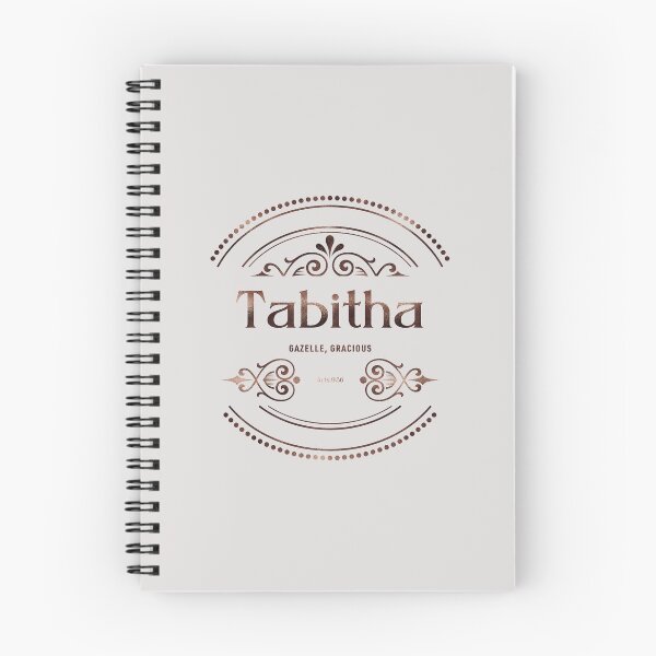 Item preview, Tabitha | Acts 9 36 | Gazelle Gracious | Christian Name with Biblical Meaning For Girl | Christian Name Collection designed and sold by Blessed Be Your Name.