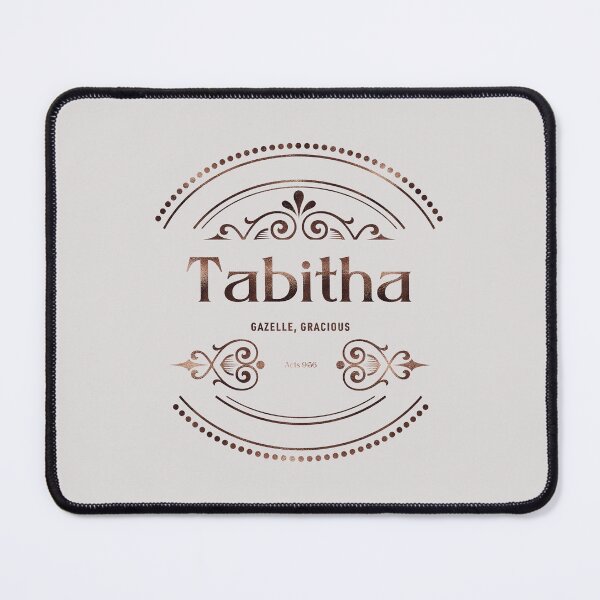 Item preview, Tabitha | Acts 9 36 | Gazelle Gracious | Christian Name with Biblical Meaning For Girl | Christian Name Collection designed and sold by Blessed Be Your Name.
