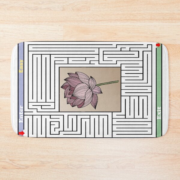 Item preview, Easy maze puzzles, entertainment for posters and accessories. designed and sold by jayne0524.