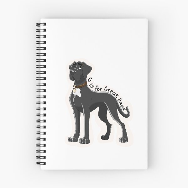 Item preview, G is for Great Dane (Black) designed and sold by mrixondraws.