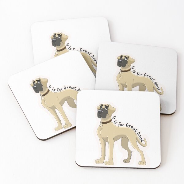 Item preview, G is for Great Dane (Fawn)  designed and sold by mrixondraws.