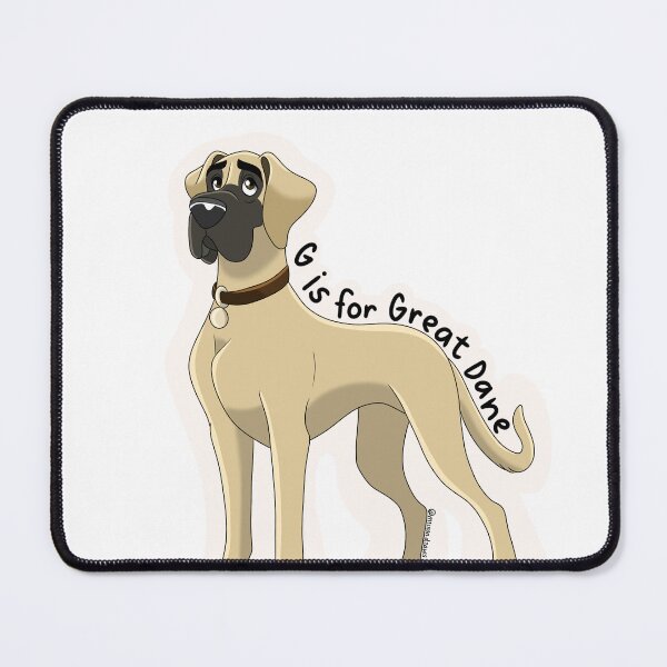 Item preview, G is for Great Dane (Fawn)  designed and sold by mrixondraws.