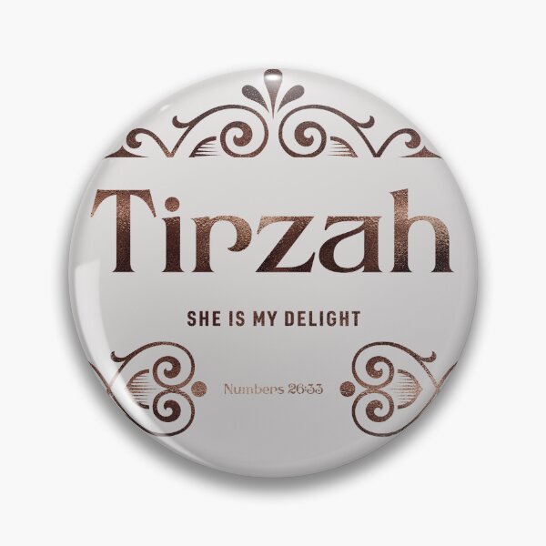 Item preview, Tirzah | Numbers 26 33 | She Is My Delight | Christian Name with Biblical Meaning For Girl | Christian Name Collection designed and sold by Blessed Be Your Name.