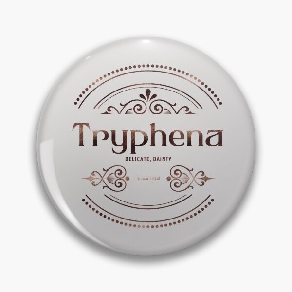 Item preview, Tryphena | Romans 16 12 | Delicate Dainty | Christian Name with Biblical Meaning For Girl | Christian Name Collection designed and sold by Blessed Be Your Name.