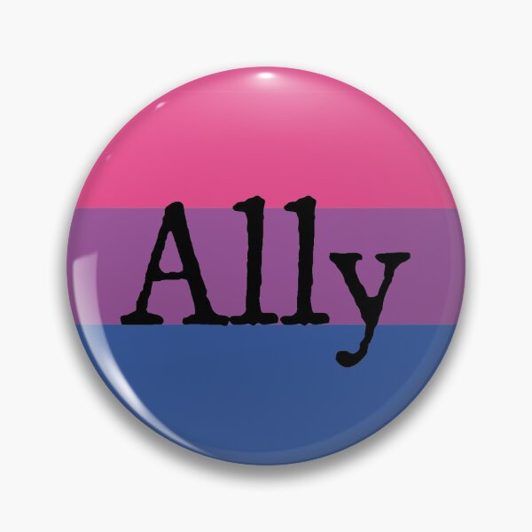 Item preview, Bi sexual flag pride ally designed and sold by KAgraphic.