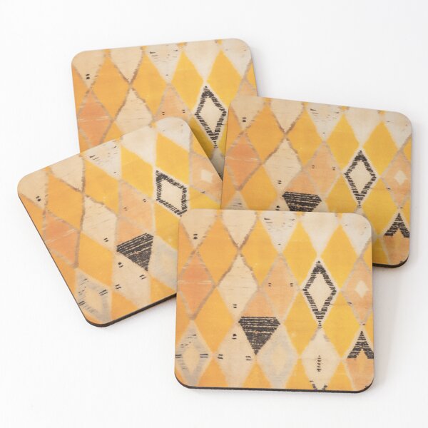 Item preview, Moroccan Berber Rug Design No.70 - Yellow designed and sold by Zoltan Ratko.