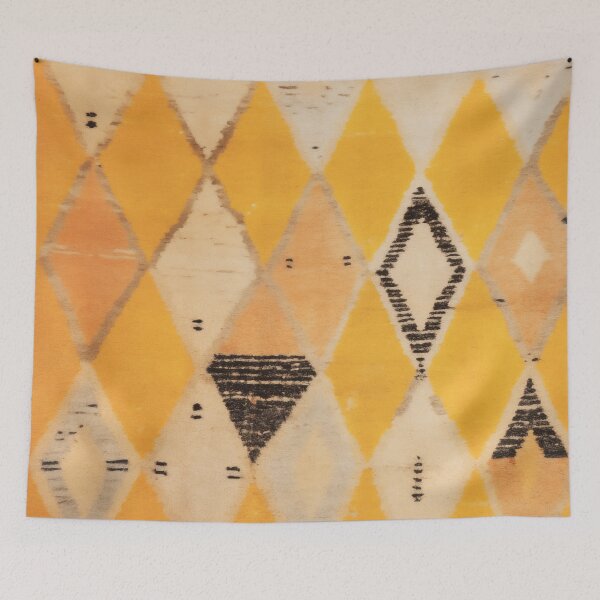 Item preview, Moroccan Berber Rug Design No.70 - Yellow designed and sold by Zoltan Ratko.