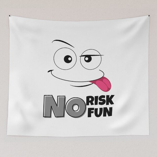 Item preview, No Risk No Fun Motivation designed and sold by ricricswert.
