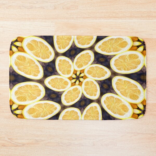Item preview, Lemon Floral Patterns designed and sold by Patternflower.