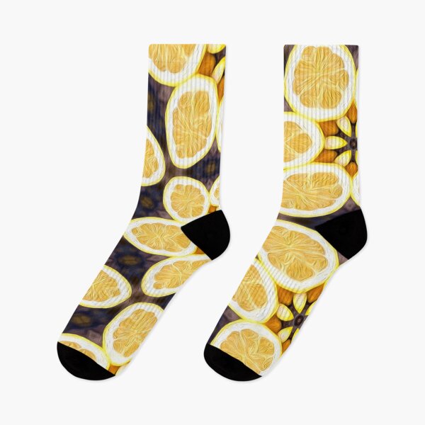 Item preview, Lemon Floral Patterns designed and sold by Patternflower.
