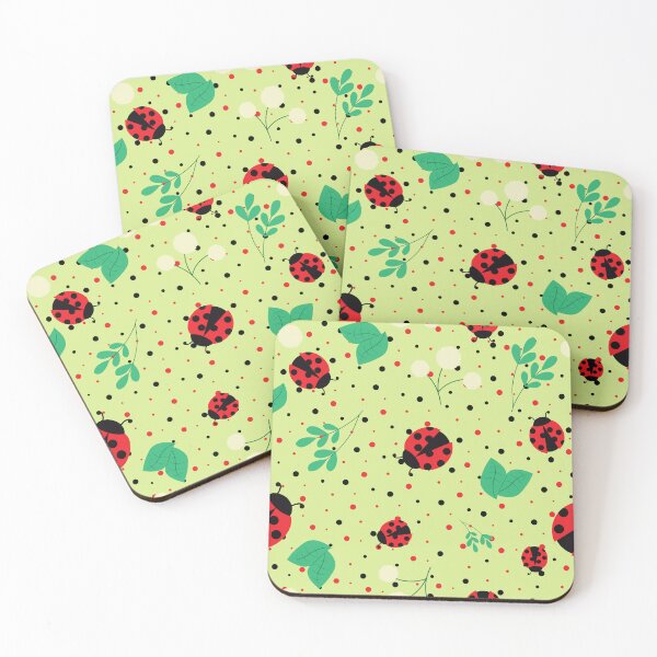 Item preview, Plants and Ladybird Pattern designed and sold by smalladventures.